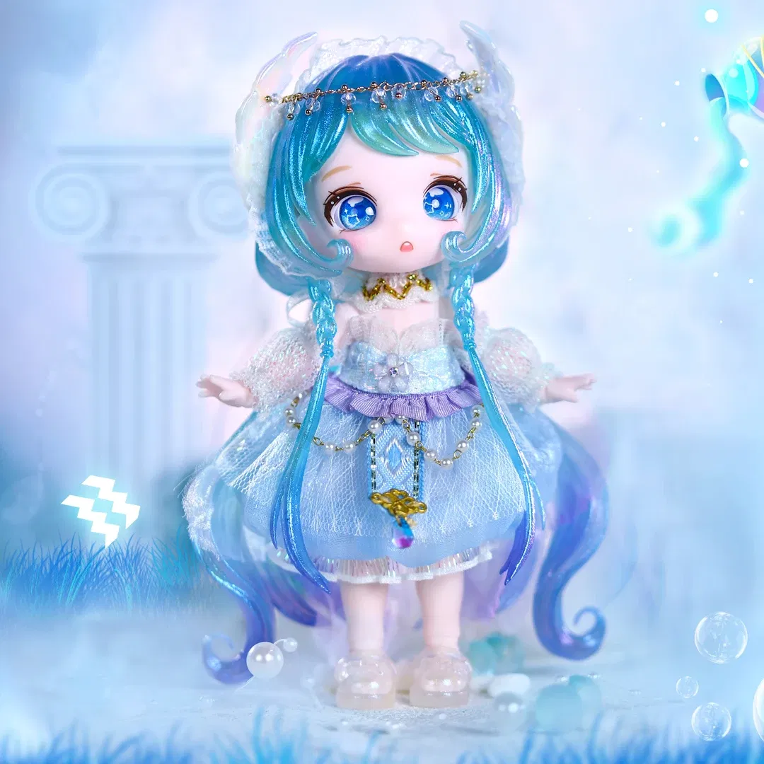 Color: Blue - ICY DBS Dream Fairy Season 2 Constellation Maytree OB11 Doll BJD collectible Cute Animal 13cm SD Gift