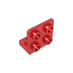 Color: Gold - MOC PARTS GDS-642 ANGULAR PLATE 1.5 BOT. 1X2 2/2 compatible with lego 99207 children's toys Assembles Building Blocks Technical