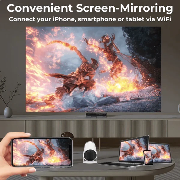 NanoCast Projector, NanoCast - Smart HD Projector
