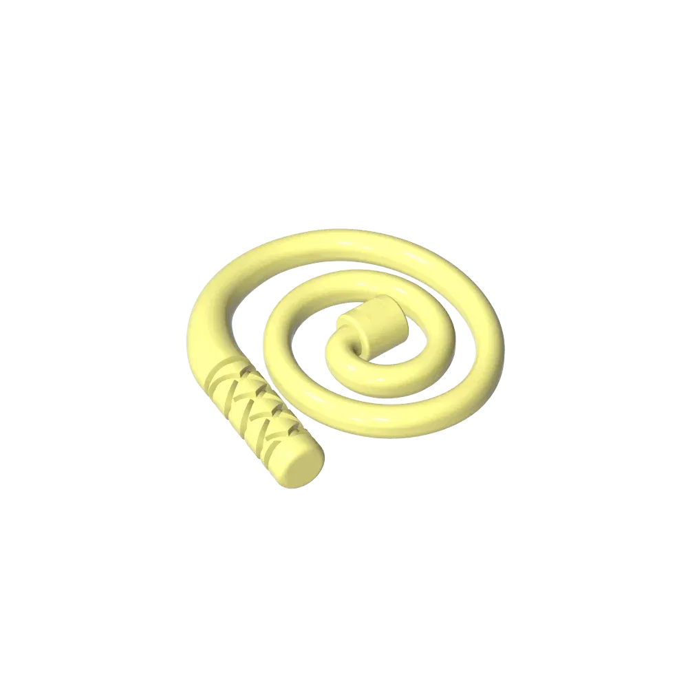 Color: Pink - Gobricks GDS-M300 Equipment Whip [Coiled] compatible with lego 61975 Assembles Building Blocks children's toys