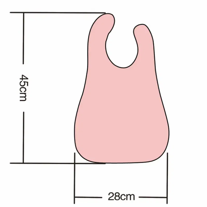 Color: GRAY - Adjustable Baby Bibs Stuff Kerchief Bandanas Stuff EVA Plastic Waterproof Lunch Feeding Cute Cartoon Children Apron Burp Cloths