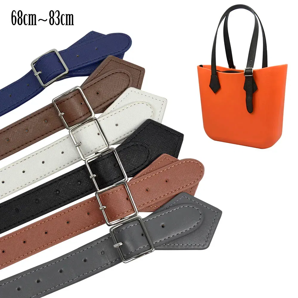 Color: black - TANQU Diamond Shaped Variable Handle for Obag Long Adjustable Handles with Drop Buckle for O Bag for EVA Bag Body
