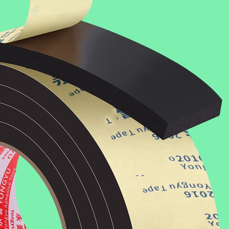 Color: black, Width: 240mm - Rubber Self Adhesive Sponge Seal Strip Single Sided Adhesive EVA Black Foam Anti-collision Seal Gasket Width10-50mm Thick 1-5mm
