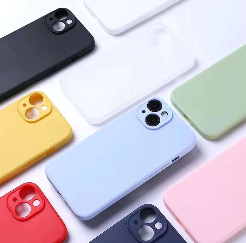 Color: Blue, Material: Denim - Luxury Silicone Phone Case for iPhone 11 12 13 14 15 Pro Max Mini Soft Candy Cover for iPhone XR XS Max 7 8 Plus SE 2020 Cases