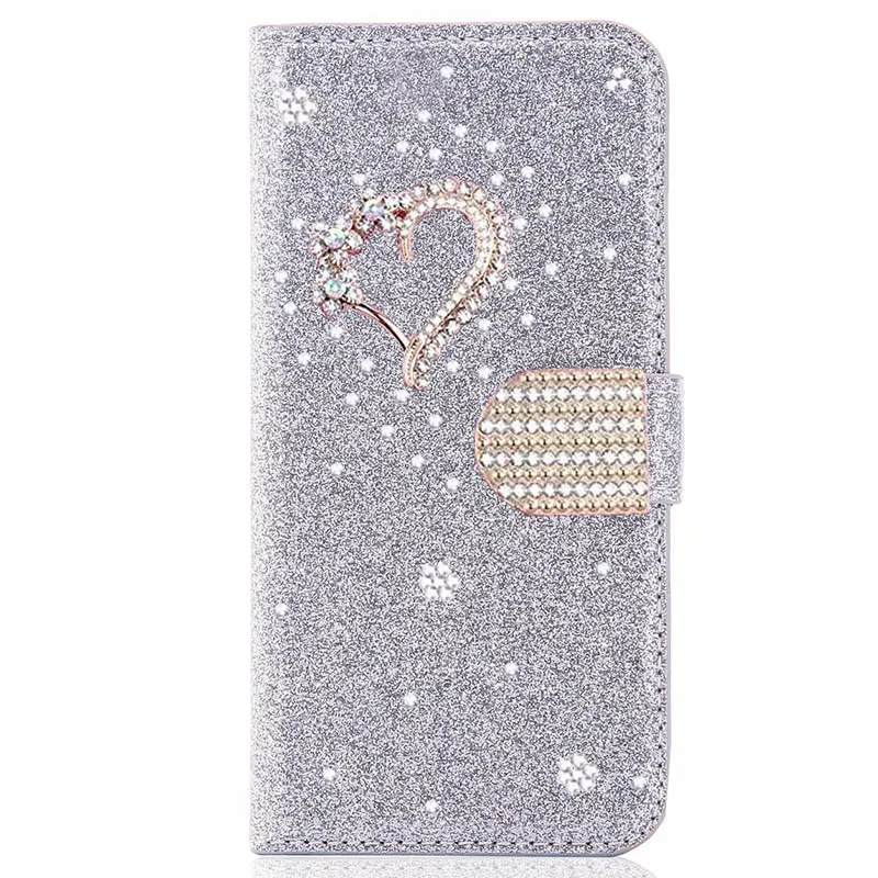 Color: Silver, Material: Carbon Fiber - Glitter Wallet Leather Case For Samsung Galaxy S25 FE S24 Ultra S23 Plus S22 S21 A35 A36 A56 A55 A13 A14 A15 A16 A26 A34 A33 A54
