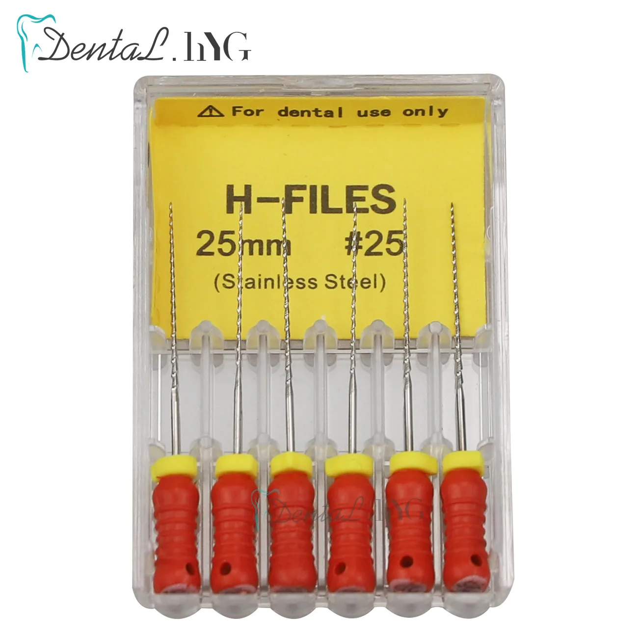 Color: BROWN RED - Dental Tools Root Cannal Endo K File 21mm 25mm Stainless Steel Endodontic Instruments Dentist Dentistry Odontologia