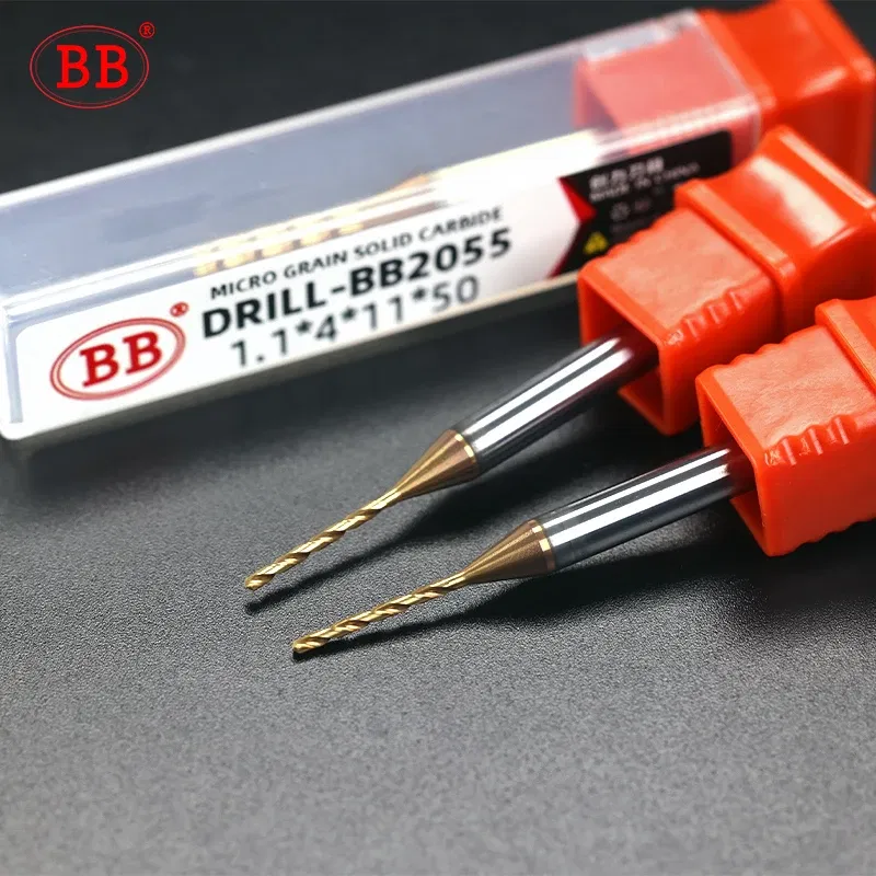 Hole Diameter: 65mm - BB 0.3~2.02mm Micro Drill Solid Carbide Bit Mini CNC Hole Making 3D Shank Diameter 4mm D4 Metal Steel Plastic 1PCS