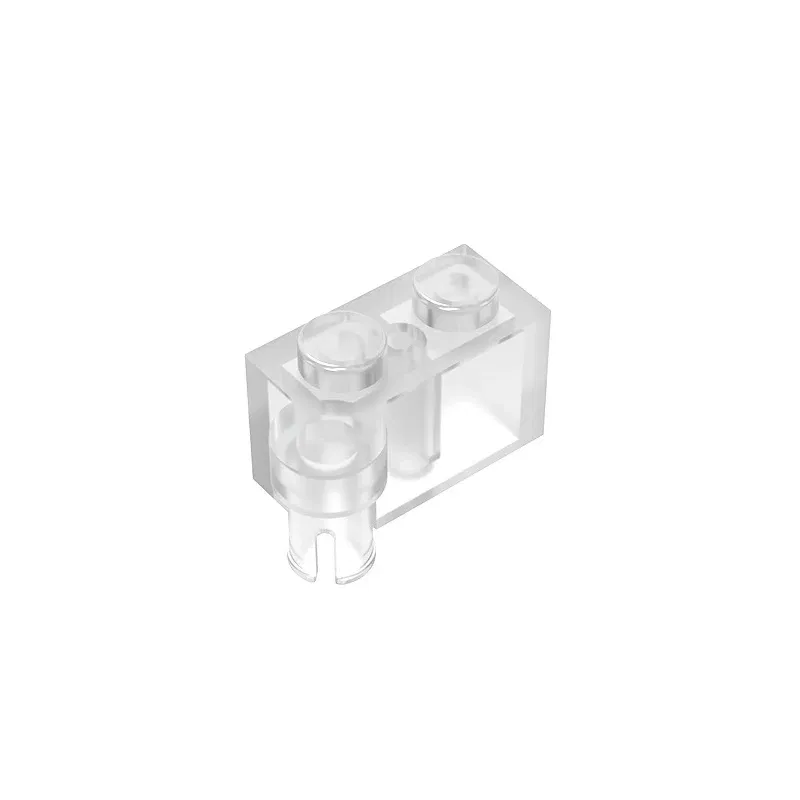 Color: Silver - Gobricks GDS-810 HINGE 1X2 UPPER PART compatible with lego 3830 children's DIY Educational Building Blocks Technical