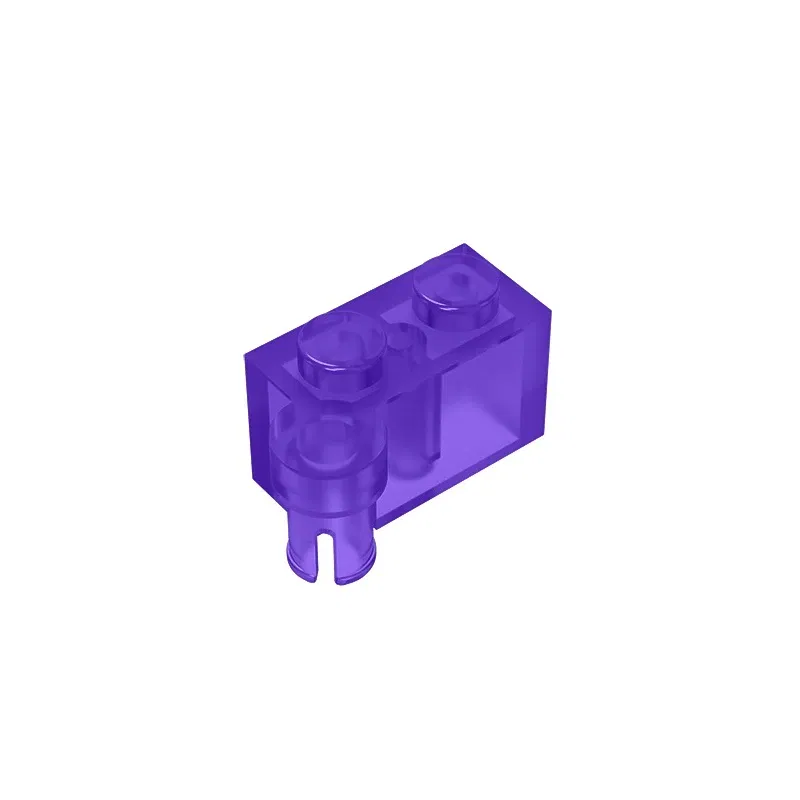 Color: Chocolate - Gobricks GDS-810 HINGE 1X2 UPPER PART compatible with lego 3830 children's DIY Educational Building Blocks Technical