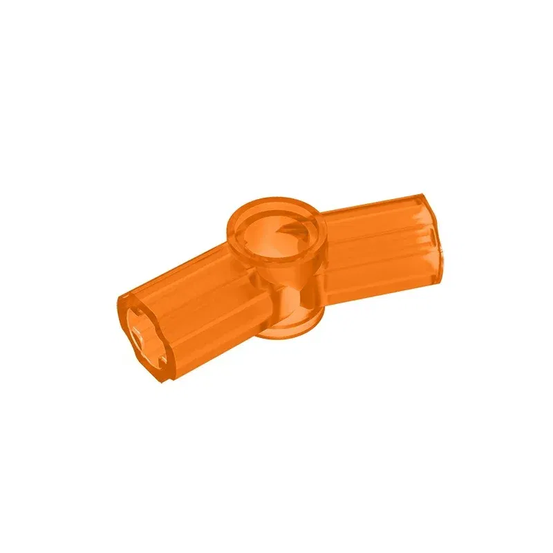 Color: WHITE - Gobricks GDS-918 Technical, Axle and Pin Connector Angled #3 - 157.5 degrees compatible with lego 32016 Building Blocks