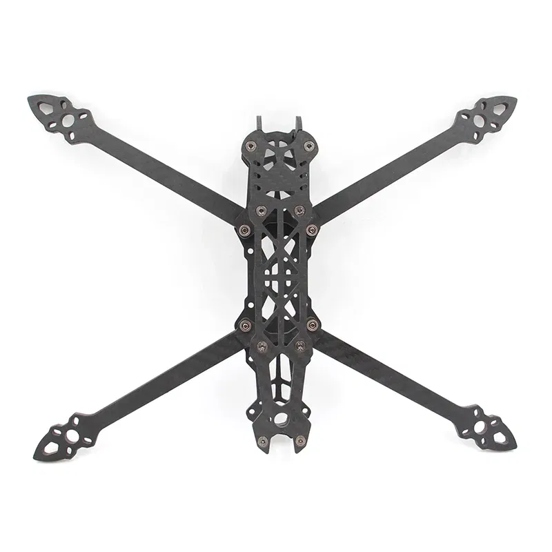 Color: Red - Mark4 7inch 295mm with 5mm Arm Quadcopter Frame kit 3K Carbon Fiber 7'' for FPV Racing Drone Quadcopter Freestyle DIY parts