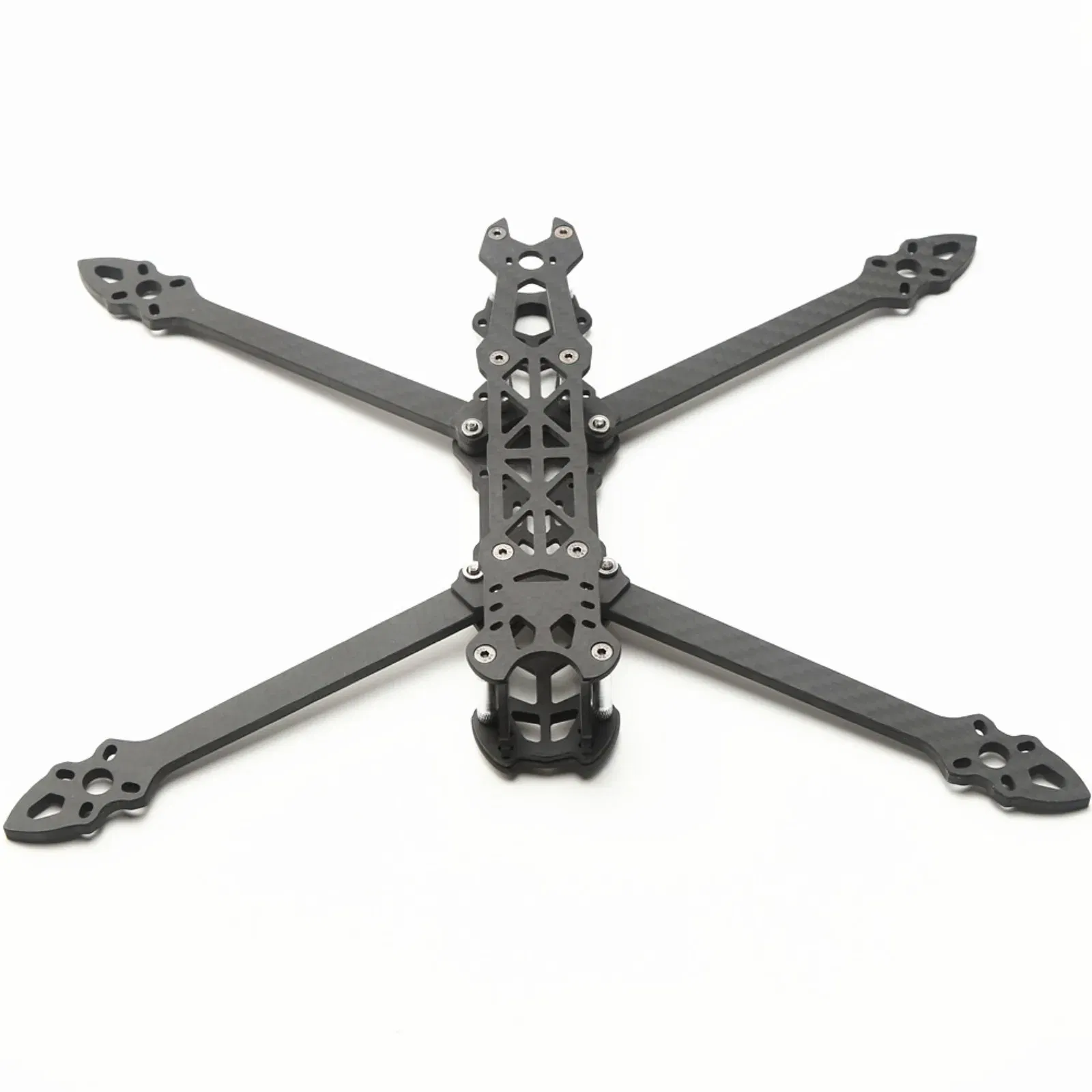 Color: Red - Mark4 7inch 295mm with 5mm Arm Quadcopter Frame kit 3K Carbon Fiber 7'' for FPV Racing Drone Quadcopter Freestyle DIY parts