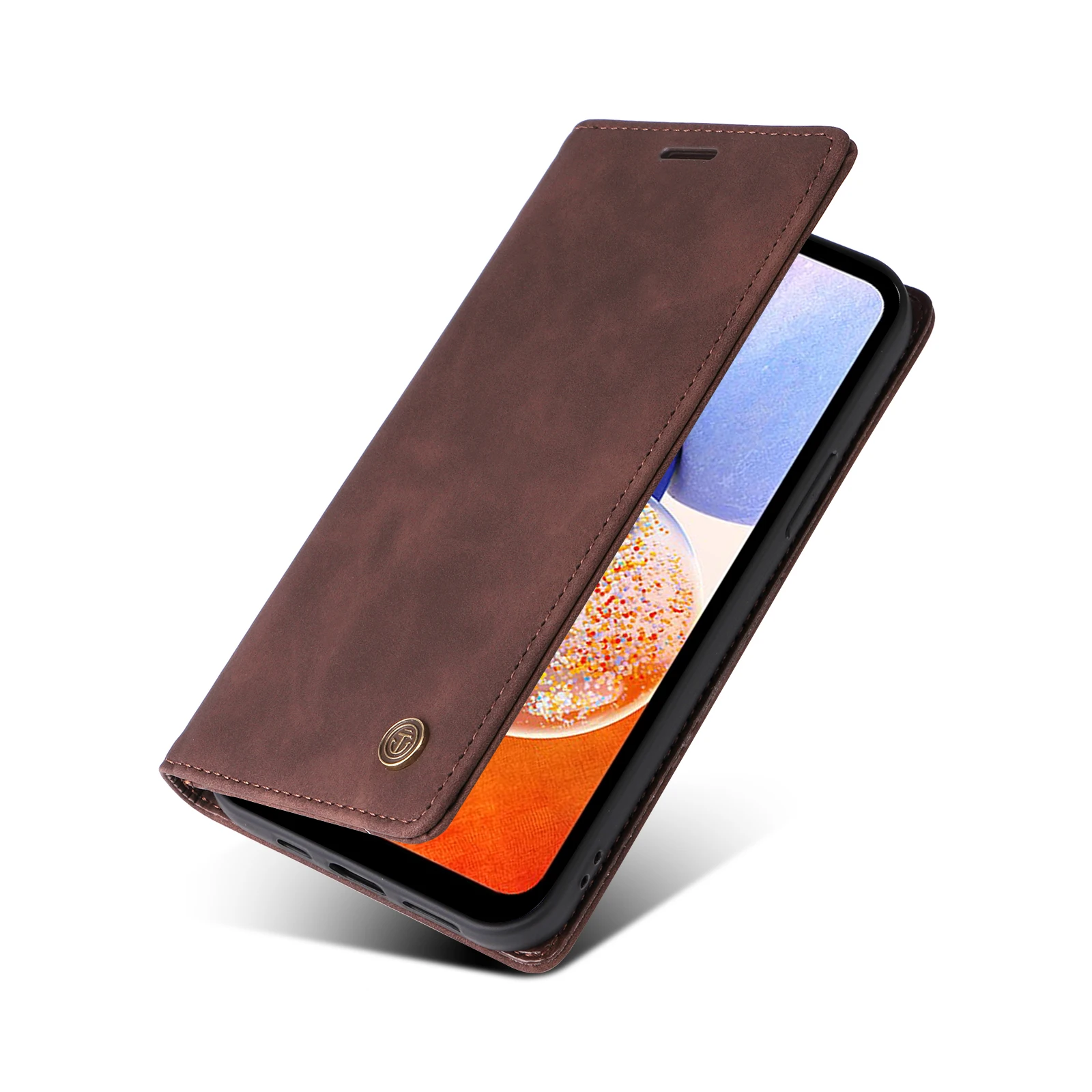 Color: Sky blue, Material: PC + TPU - Leather Wallet Case For Samsung Galaxy A15 A05 A14 A24 A34 A54 A13 A23 A33 A53 A73 A52 A32 A22 A12 A72 A03S A04S Flip Book Cover