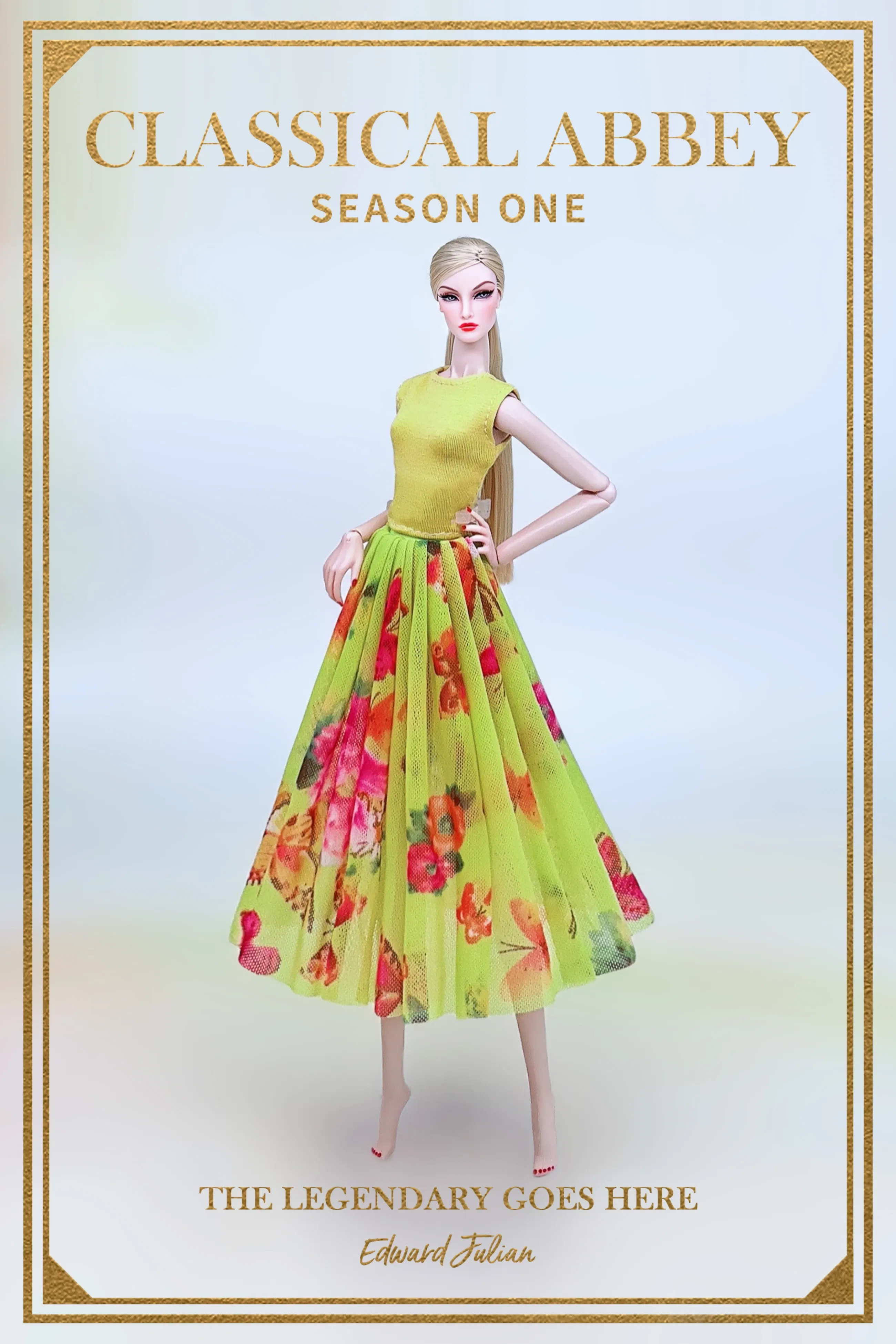 Color: Dark Khaki - for barbie doll clothes batch