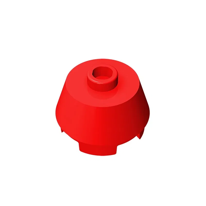 Color: Clear - Gobricks GDS-946 Cone 2 x 2 Truncated compatible with lego 98100 pieces of children's DIY Educational Building Blocks Technical