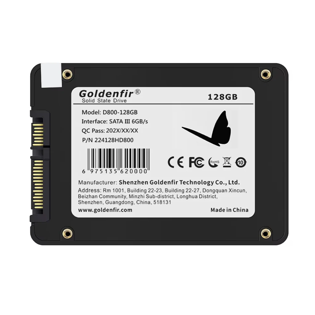 SSD Capacity: 360GB - Goldenfir SSD 128GB SATAIII SSD 512GB 480GB 256GB HD 1TB 500GB Solid State Hard Disk 2.5 for Laptop