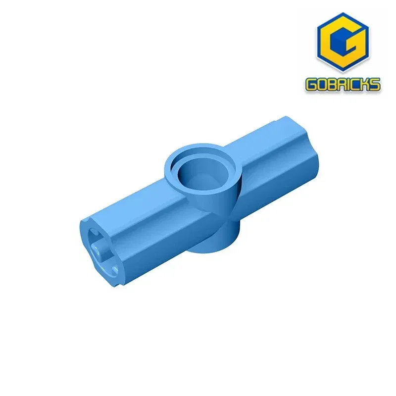 Color: NAVY - Gobricks GDS-917 Technical, Axle and Pin Connector Angled 180 degrees compatible with lego 32034 DIY Educational Building Block