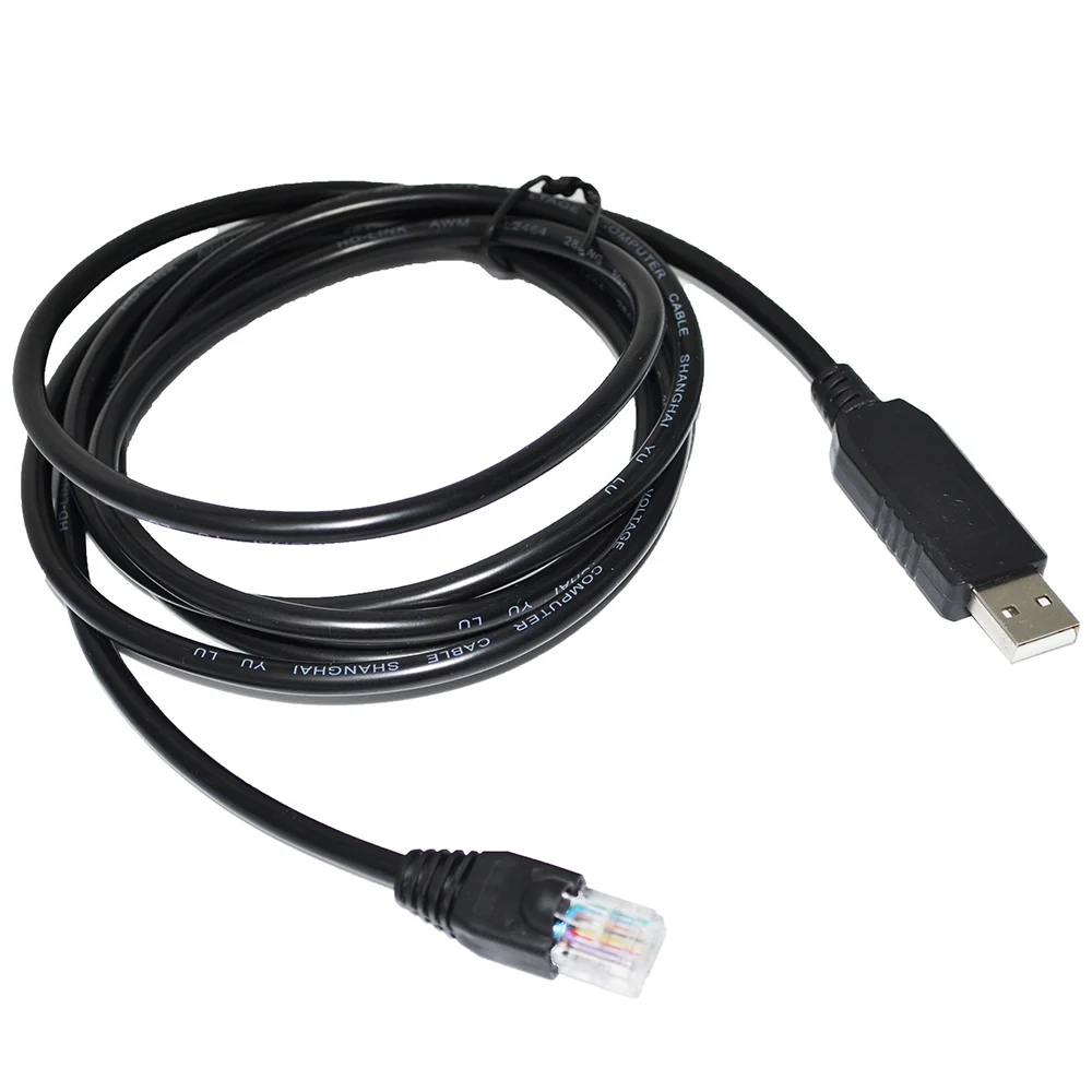 Color: Other, Cable length: 0.8m, Ships From: CN - ORIGIN FT232RL CHIP USB TO RJ45 PLUG RS232 CONVERTER SERIAL COMMUNICATION CONSOLE DEBUG CABLE FOR PYLONTECH LI-ION BATTERY TO PC