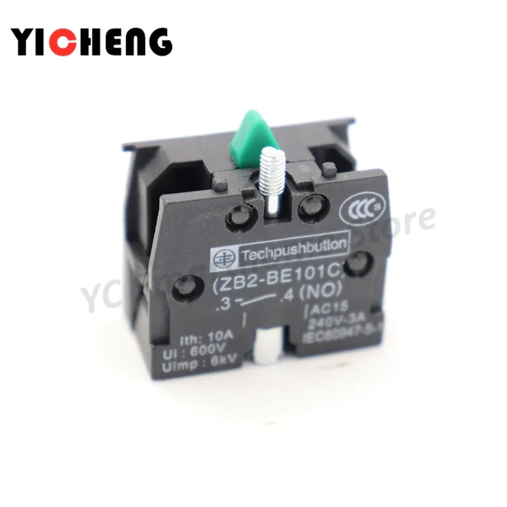 Color: Blue - 2Pcs Plastic marking flat button Arrow indication xb2- self-reset point move 22MM Turn on the power button switch NO/NC