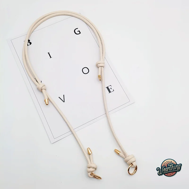 Color: green - Long Leather Shoulder Strap Crossbody Bag Adjustable Replacement Belt Handbag Strap Accessories DIY Bag Belt For Handbags