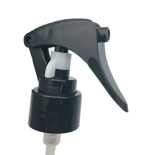 Color: black, Specifications: 40ml - Plastic 24-410 28-410 mini trigger sprayer with 6.3 inch dip tube with lock button