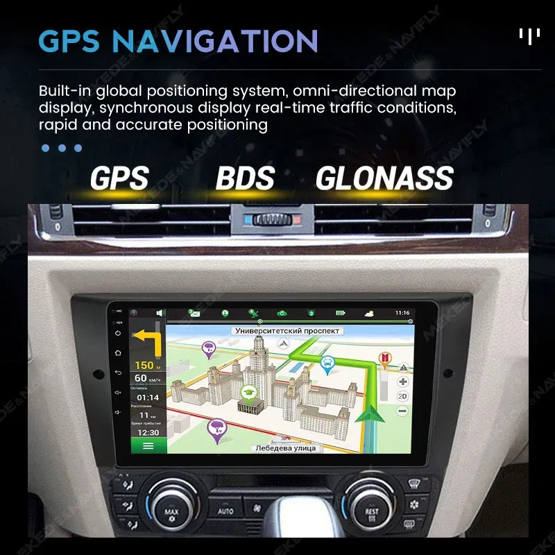 Color: Red - MEKEDE IPS 9 Inch For BMW 3-Series E90 E91 E92 E93 2005-2013 Autoradio Multimedia Head Unit No 2 Din GPS Navigation WIFI FM