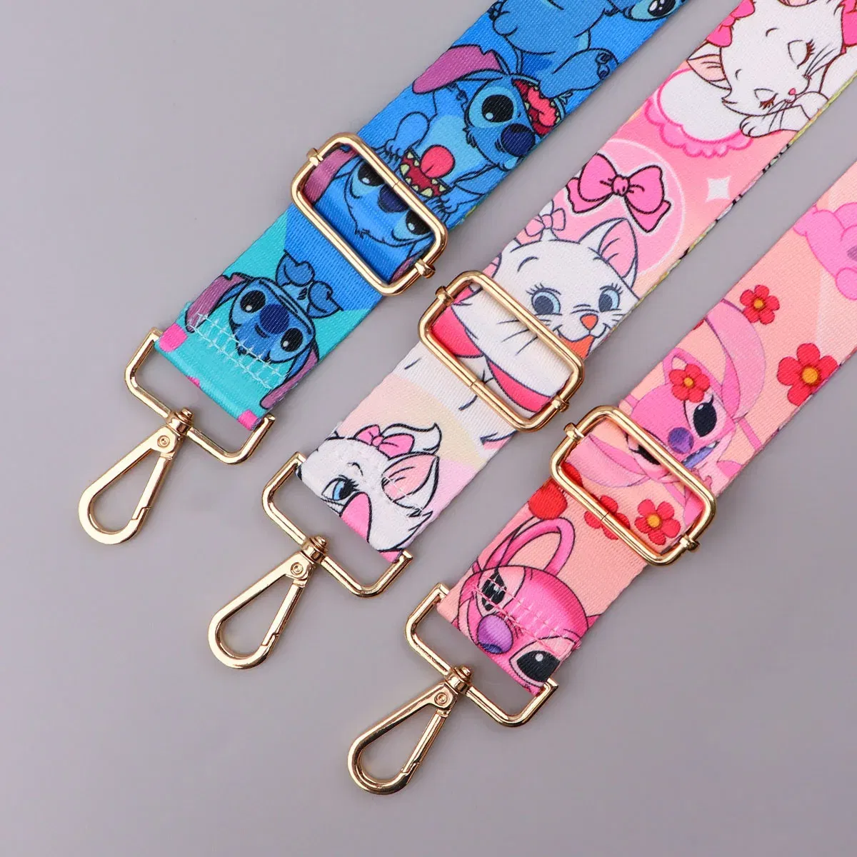 Color: Red - Cute Cat StitchLadies Messenger Bag Shoulder Strap Bag Strap One Shoulder Adjustable Shoulder Strap Accessories Bag Strap