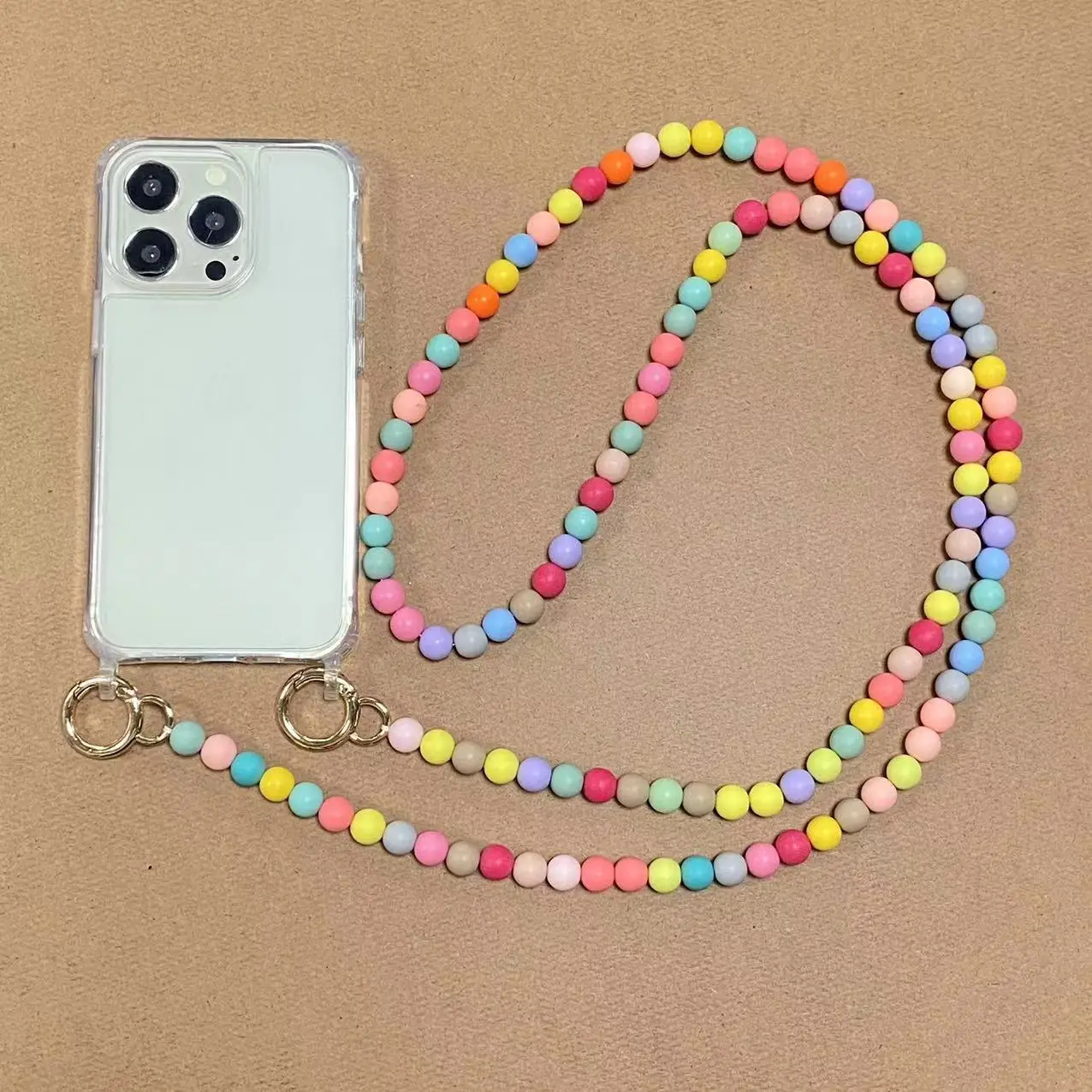 Color: Black, Bundle: Case & Strap, Material: PC - Korean Pearl Bracelets Chain Case with Lanyard Aesthetic Luxury Shell for Iphone 15 12 14 Pro Max XR X XS 7 8 Plus 15 Pro Cover