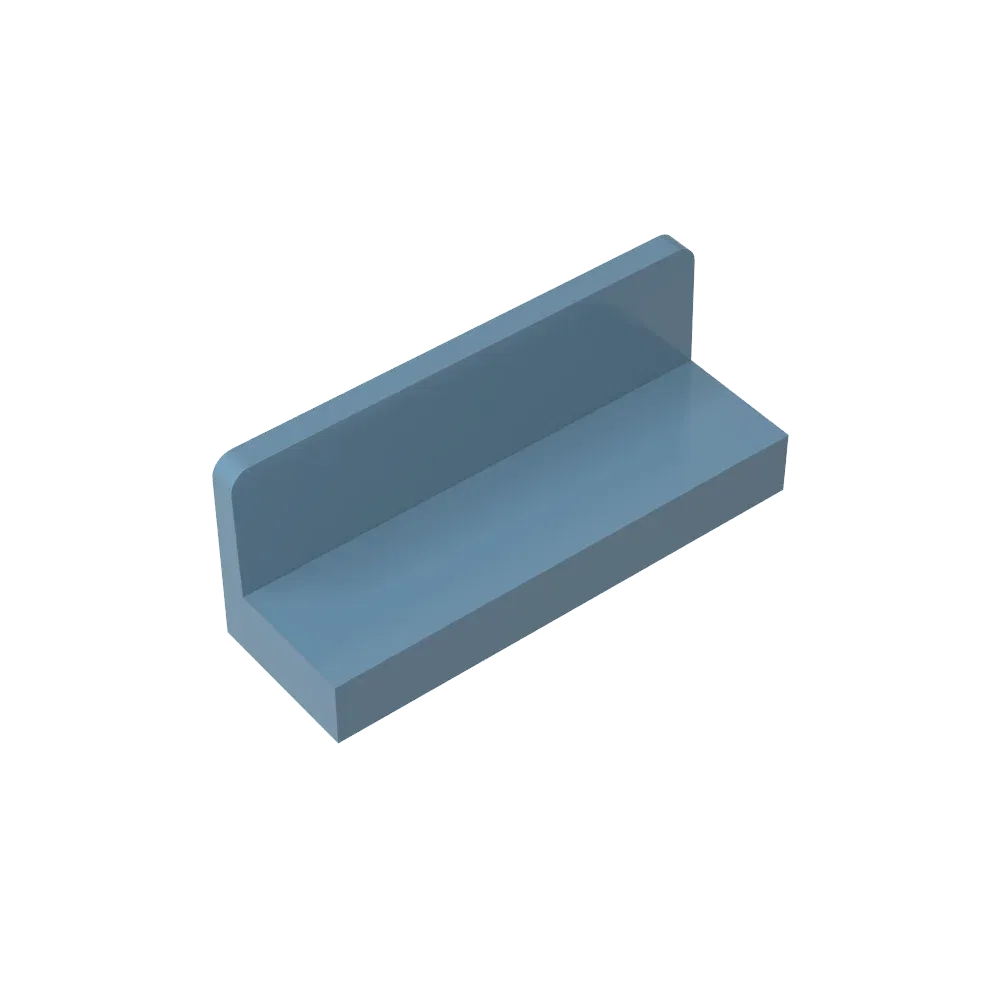 Color: Clear - Gobricks GDS-M226 Panel 1 x 3 x 1 compatible with lego 23950 Assembles Building Blocks children's toys