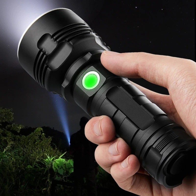 Rechargeable High-Intensity LED Flashlight
