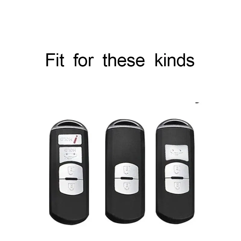 Color Name: Blue - TPU Car Remote Key Case Cover for Mazda 2 3 6 Atenza Axela Demio CX-5 CX5 CX-3 CX7 CX-9 2015 2016 2017 2018 2019 Accessories