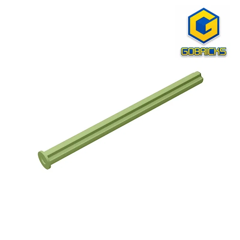 Color: GRAY - MOC PARTS GDS-885 Technical, Axle 8 with Stop compatible with lego 55013 toys Assembles Building Blocks Technical