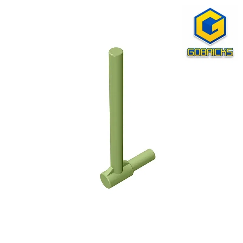 Color: PURPLE - Gobricks GDS-963 Bar 5L with Handle (Friction Ram) compatible with lego 87618 DIY Educational Building Blocks Technical