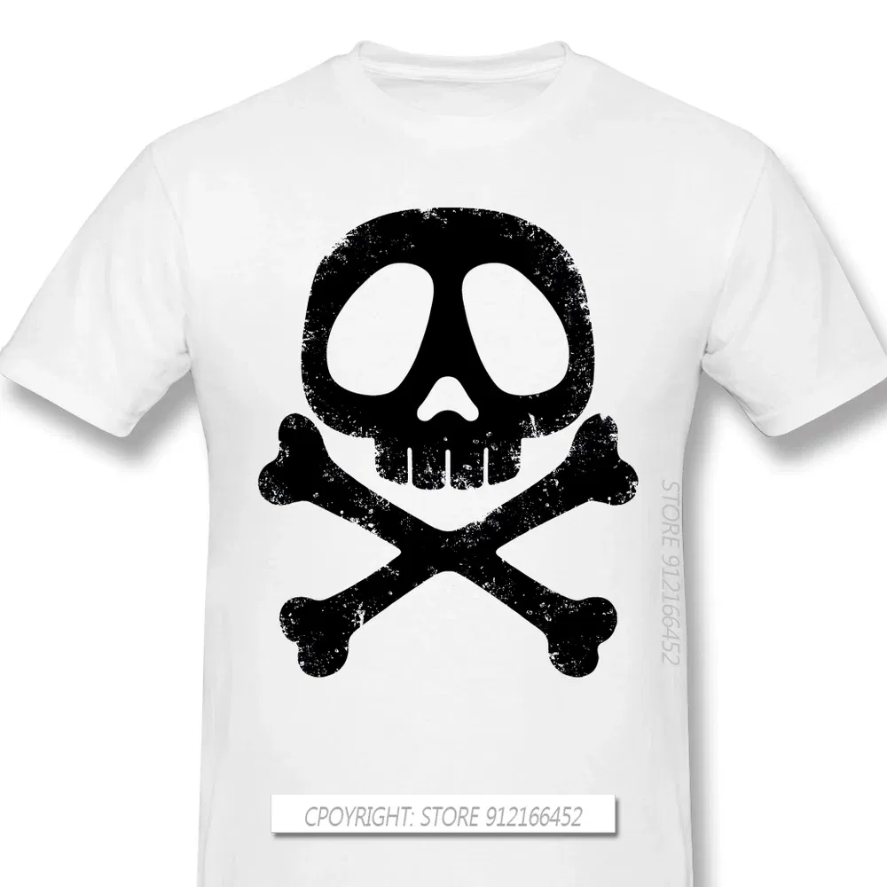 Color: GRAY, Size: L - Cool Black TShirt Space Pirate Captain Harlock Arcadia Kei Yuki Anime Homme T-Shirts Tee Pure Cotton Oversize Short Sleeve