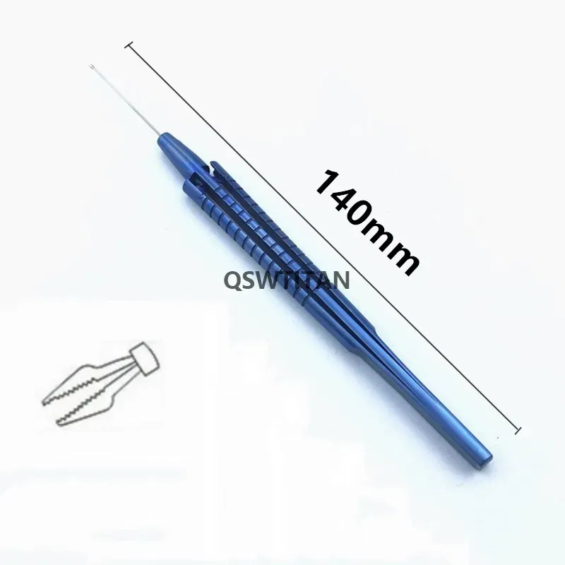 Color: Silver - Retinal Capsulorhexis forceps Intraocular Ophthalmic micro Surgical Instruments