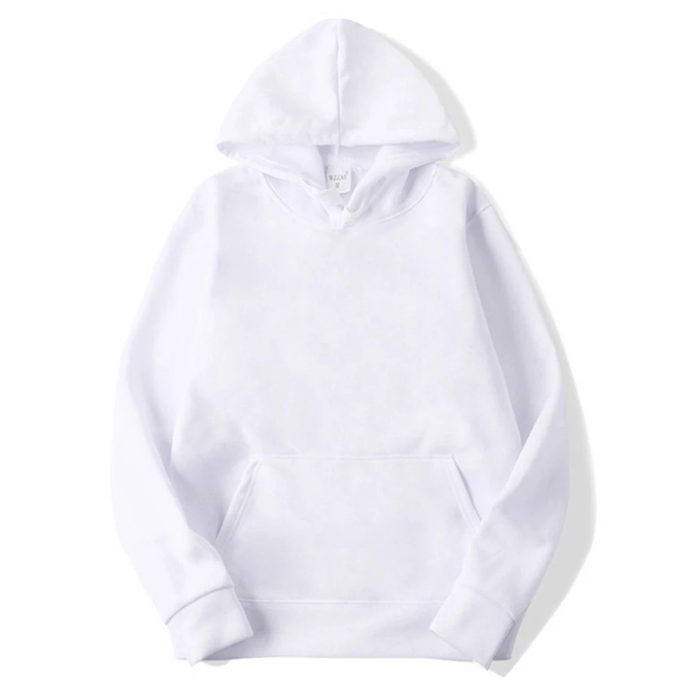 Color: Orange, Size: L - Blank Fleece Fashion Hoodies Men Pull Over Wholesale Hooded Sweatshirt Unisex Cheap Solid Hoodie In Bulk Sudaderas Con Capucha