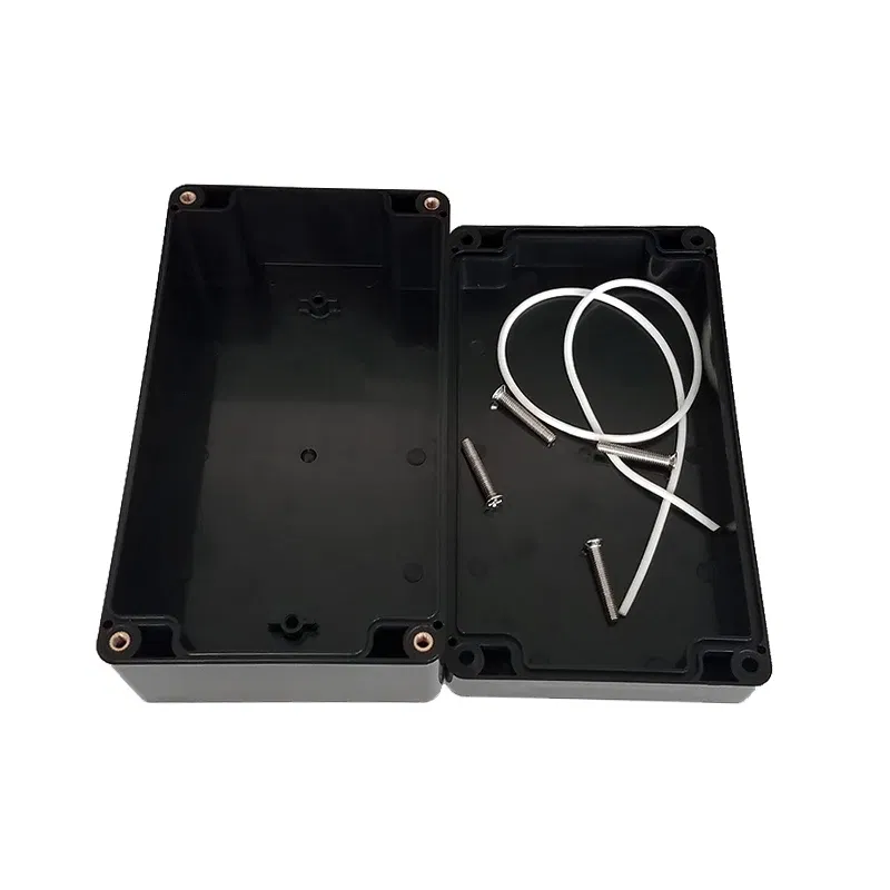 Color: MULTI - Black Outdoor Waterproof Enclosure Plastic Box Electronic Project Instrument Case Electrical Project Box Junction Box Housing