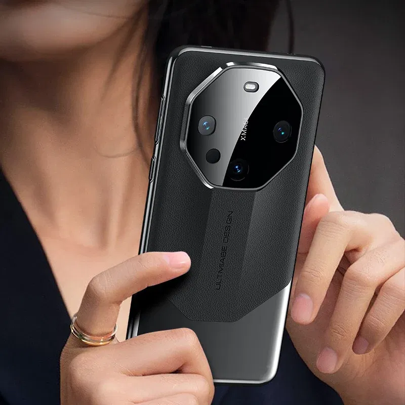 Color: Brown, Material: Aluminum - For Huawei Mate 60 Pro 50 40 Plus RS Case Lens Protective Mate60 Mate60Pro 60Plus 60RS Full Cover Camera Protector Shell