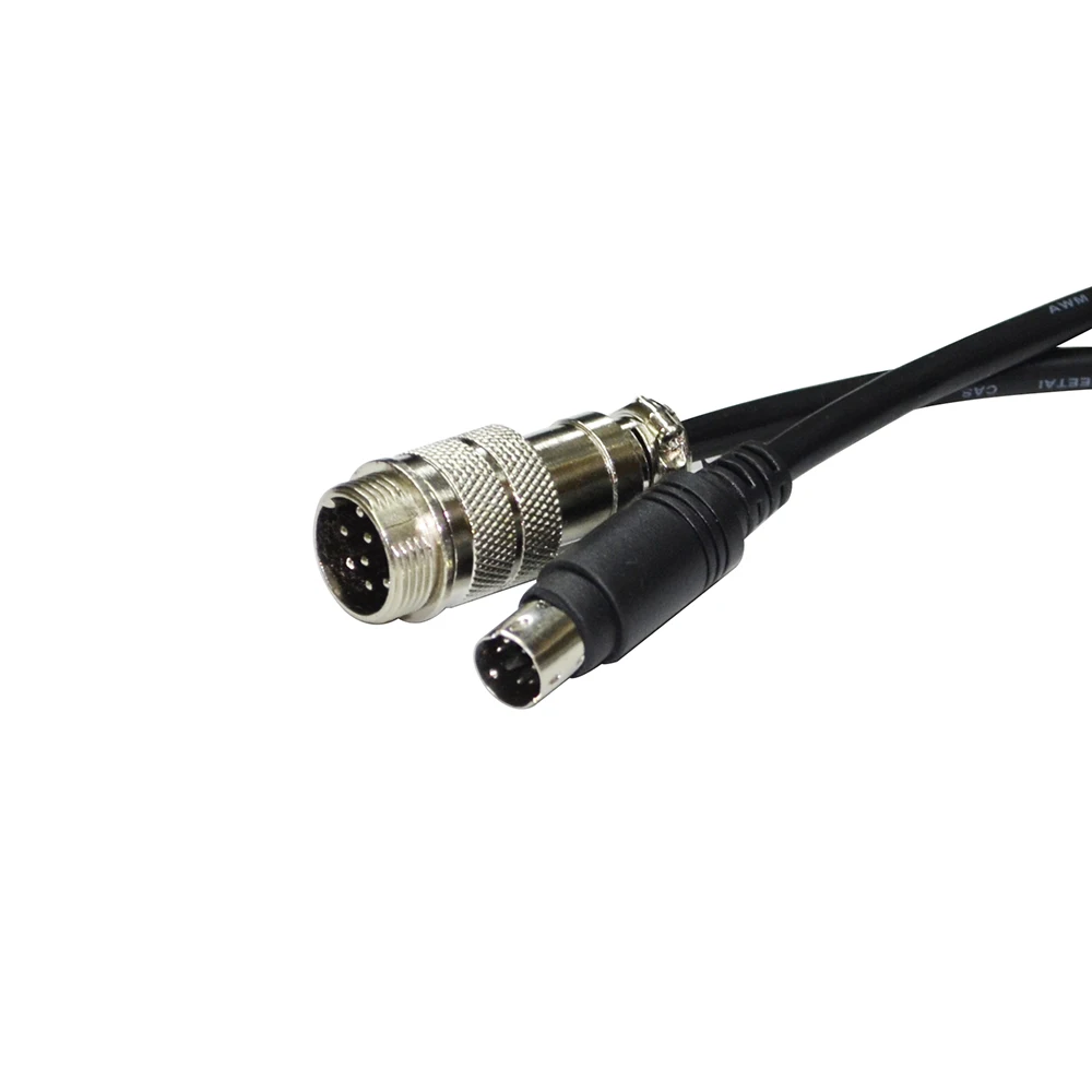 Cable length: 5m, Ships From: CN - PS/2 MD6 TO 9 DIN MALE ADAPTER CONNECTION DATA CABLE FOR THRUSTMASTER TH8A GEAR TSSH TSSH+ MOD+ HANDBRAKE SIGNAL KABLE