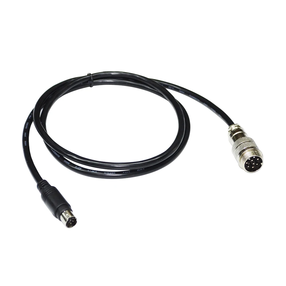 Cable length: 5m, Ships From: CN - PS/2 MD6 TO 9 DIN MALE ADAPTER CONNECTION DATA CABLE FOR THRUSTMASTER TH8A GEAR TSSH TSSH+ MOD+ HANDBRAKE SIGNAL KABLE
