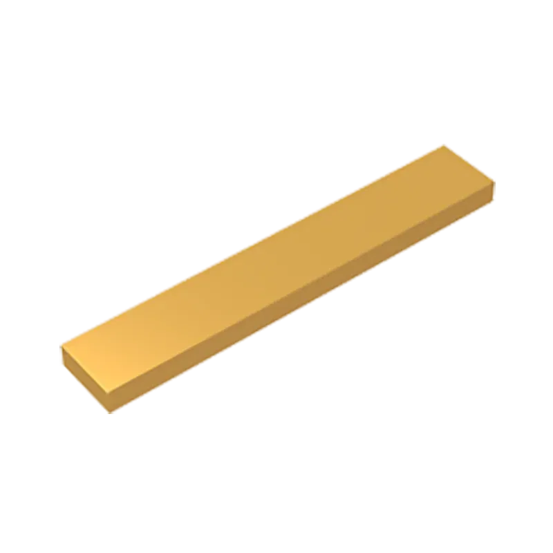 Color: black - Gobricks GDS-564 Tile 1 x 6 compatible with lego 6636 pieces of children's toys Building Blocks Technical