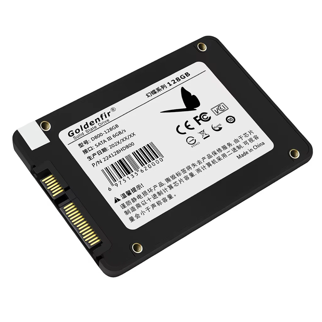 SSD Capacity: 500GB - Goldenfir SSD 128GB SATAIII SSD 512GB 480GB 256GB HD 1TB 500GB Solid State Hard Disk 2.5 for Laptop