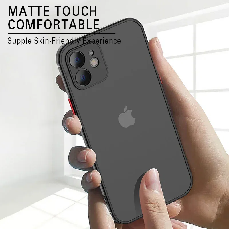 Material: Silicon, Color: Black Green - Matte Phone Case for IPhone 13 12 11 14 Pro Max Mini Luxury Soft Silicone Shockproof Case for IPhone X XS Max XR 15 7 8 Plus SE