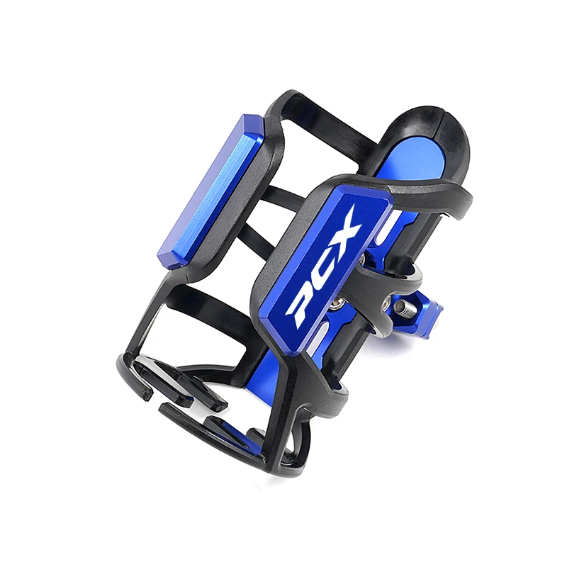 Color: WHITE - For Honda PCX 125 PCX125 PCX 150 PCX150 PCX 160 PCX160 Accessories Motorcycle Beverage Water Bottle Cage Drink Cup Holder