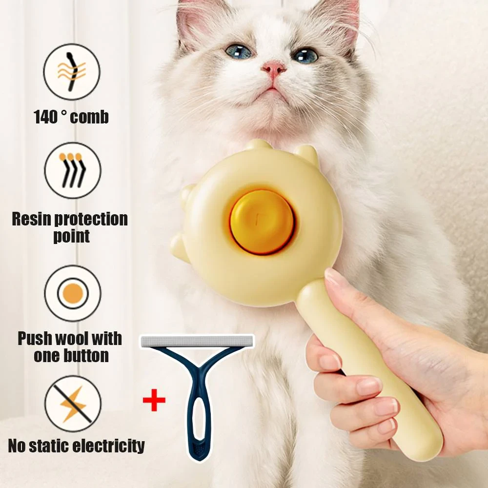 The KittyBrush Cat Grooming Kit
