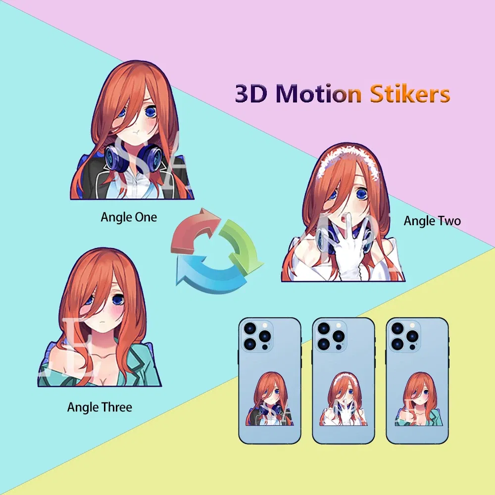 Color: ROSE - Anime Mini Motion Stickers Pochita Power Denji Chainsaw Man Attack on Titan Decals for Phones,cup,laptop,Etc.Waterproof