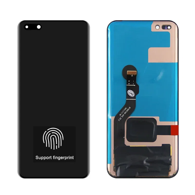 Color: AZURE, Ships From: CHINA - 2025 6.58"NEW P40 Pro Screen Replacement for huawei P40 Pro LCD display ELS-NX9 ELS-N04 Touch Screen Digital with Frame