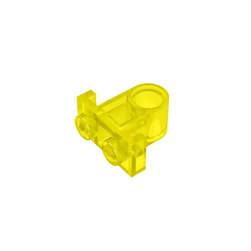 Color: Red - Gobricks GDS-938 Technical, Pin Connector Plate with One Hole compatible with lego 32529 DIY Educational Building Blocks Tech