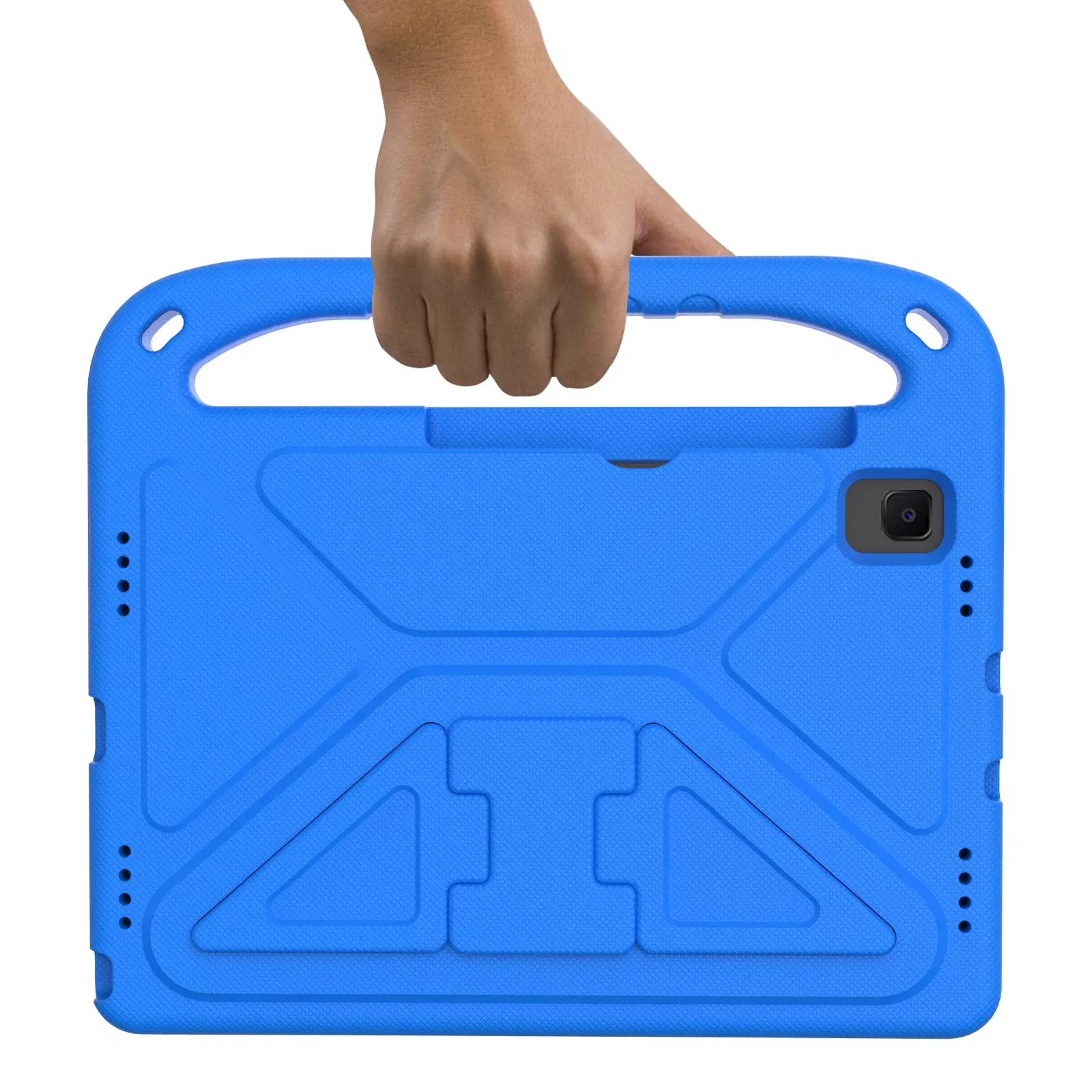 Color: Blue, Size: TEN - Kids tablet case for Samsung Galaxy Tab S9FE+ S9+ S9 S8 S8+ S7FE S7+ A7Lite S5e S6 Lite A9+ A9 A8 A7 T510 T307U Child shel