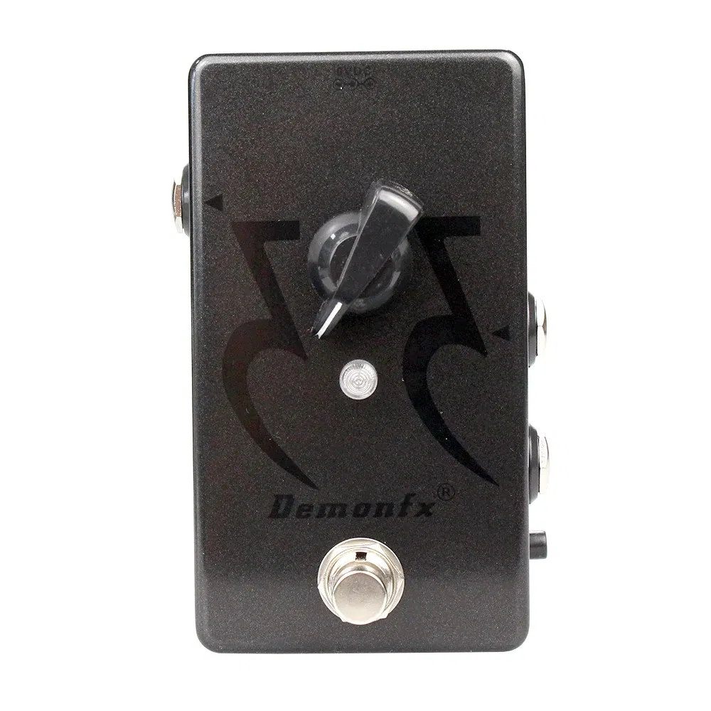 Color: Blue - Demonfx High quality Guitar Effect Pedal Wah Distortion Overdrive Delay Reverb Compressor Booster Pedal
